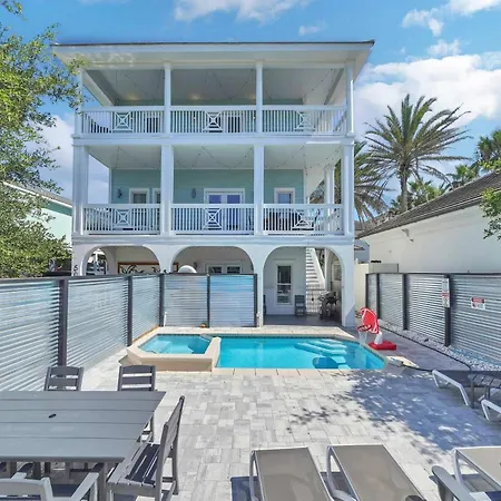 Privatebeach Pool &Spa Game Room Grill Sleeps 24